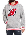 New Jersey Devils "Muskoka Style" Premium Chenille Woven Logo Hoodie - Shopthatapp.ca
