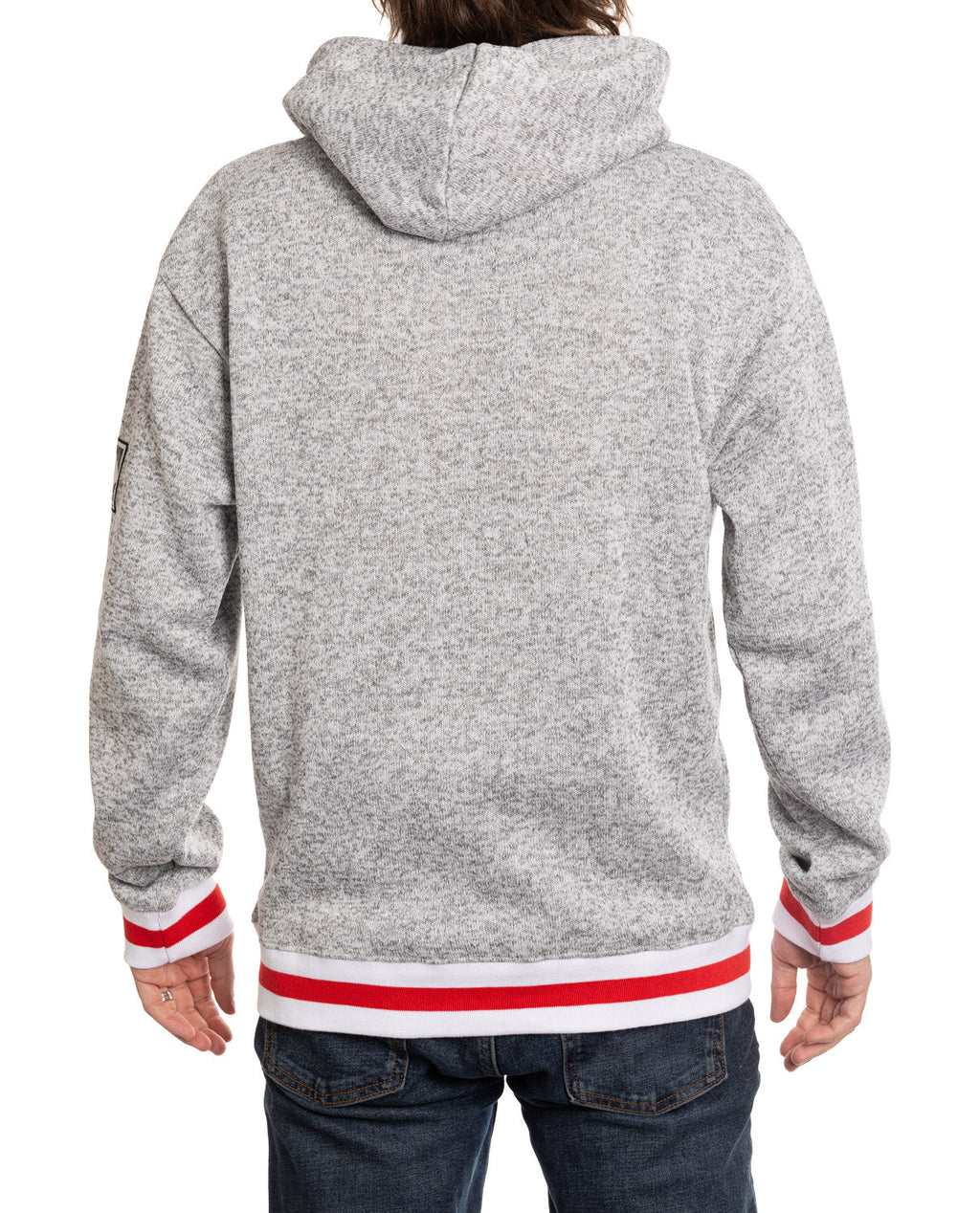 New Jersey Devils "Muskoka Style" Premium Chenille Woven Logo Hoodie - Shopthatapp.ca