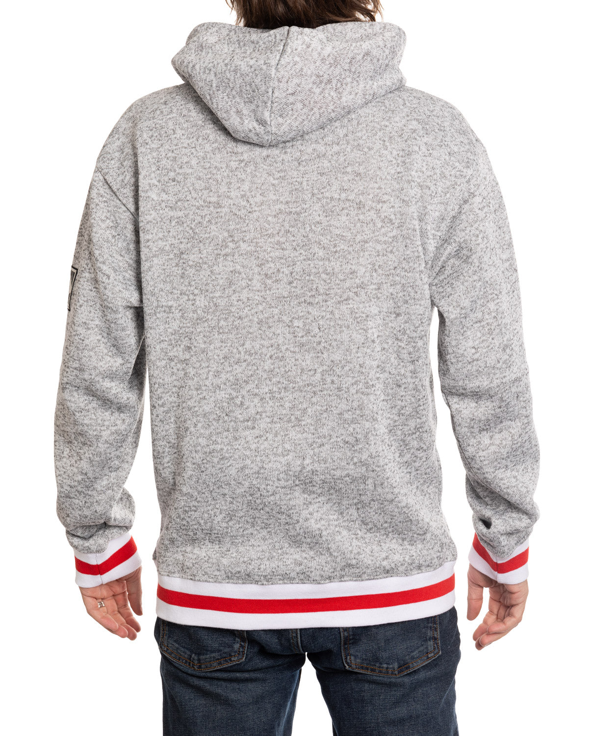 New Jersey Devils "Muskoka Style" Premium Chenille Woven Logo Hoodie - Shopthatapp.ca