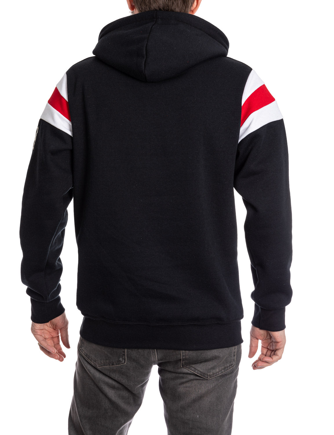 New Jersey Devils Varsity Retro Style Hoodie - Shopthatapp.ca