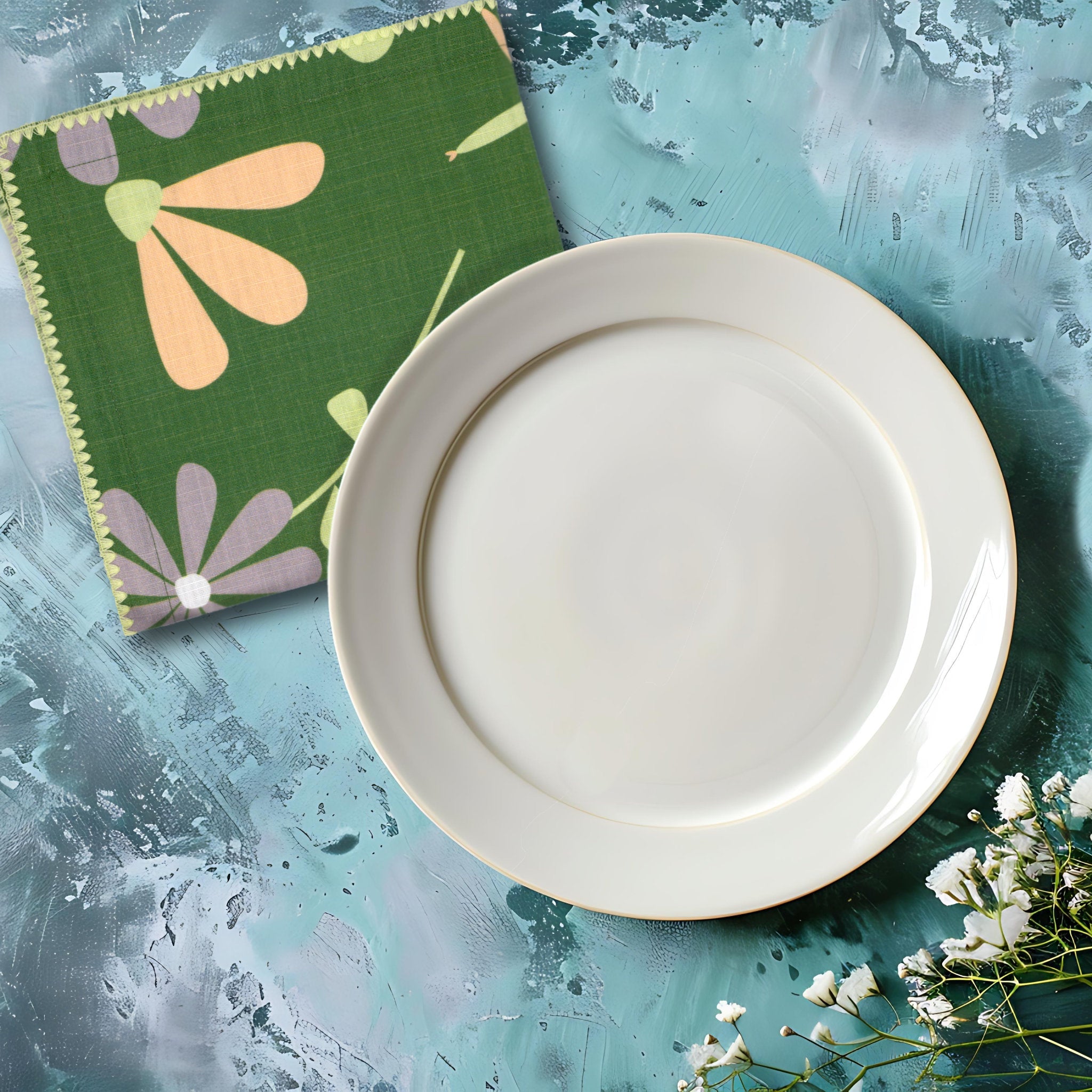 Shy Dragonfly Dinner Napkins (4 Versions) - Shopthatapp.ca
