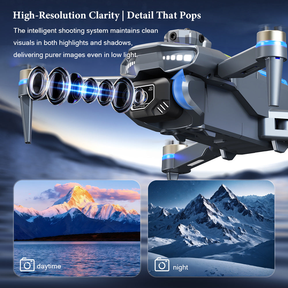 4K HD Brushless Drone with Smart Obstacle Avoidance and Screen Remote-Redefine Aerial Adventures