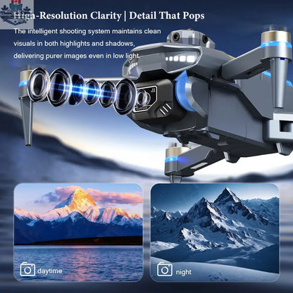4K HD Brushless Drone with Smart Obstacle Avoidance and Screen Remote-Redefine Aerial Adventures - Shopthatapp.ca