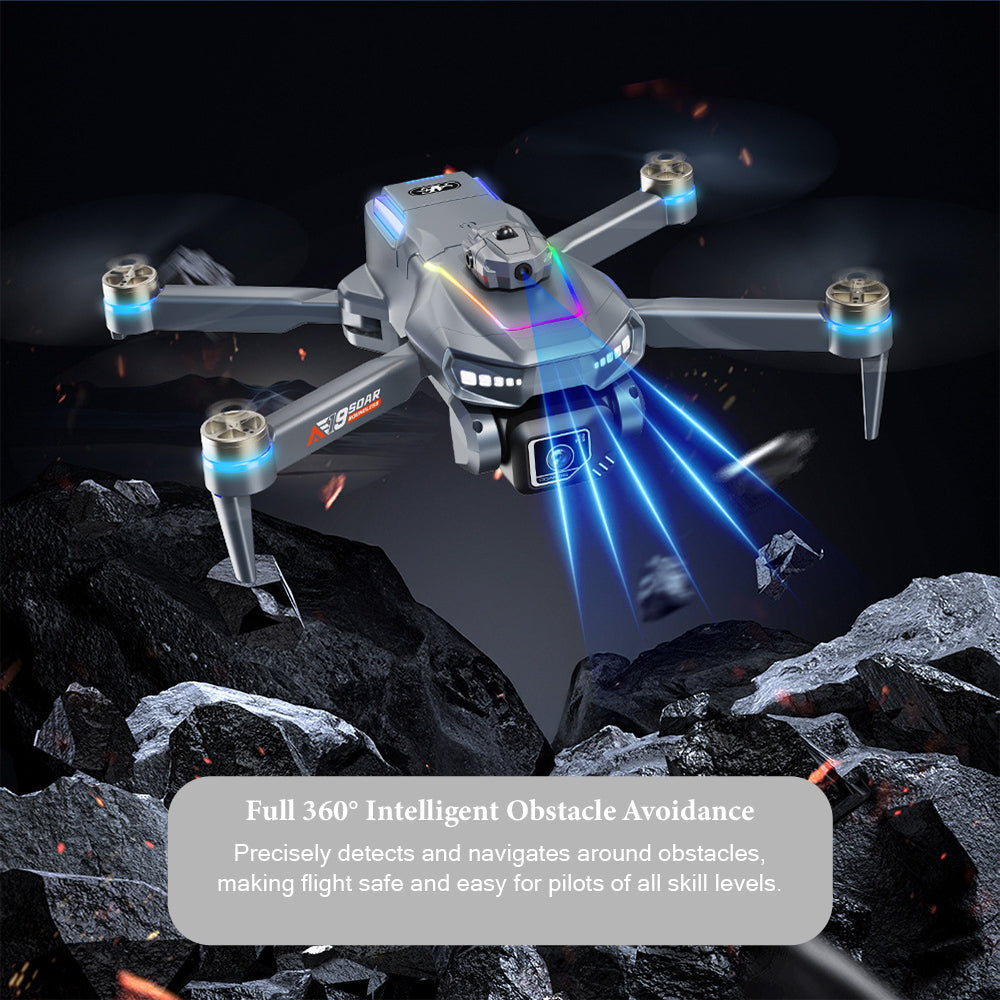 4K HD Brushless Drone with Smart Obstacle Avoidance and Screen Remote-Redefine Aerial Adventures