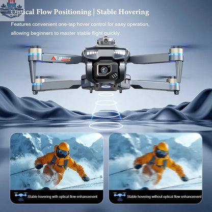 4K HD Brushless Drone with Smart Obstacle Avoidance and Screen Remote-Redefine Aerial Adventures - Shopthatapp.ca