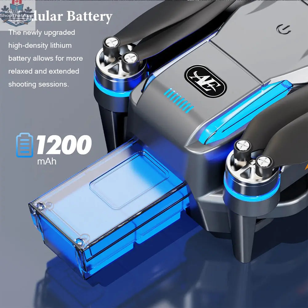 4K HD Brushless Drone with Smart Obstacle Avoidance and Screen Remote-Redefine Aerial Adventures - Shopthatapp.ca