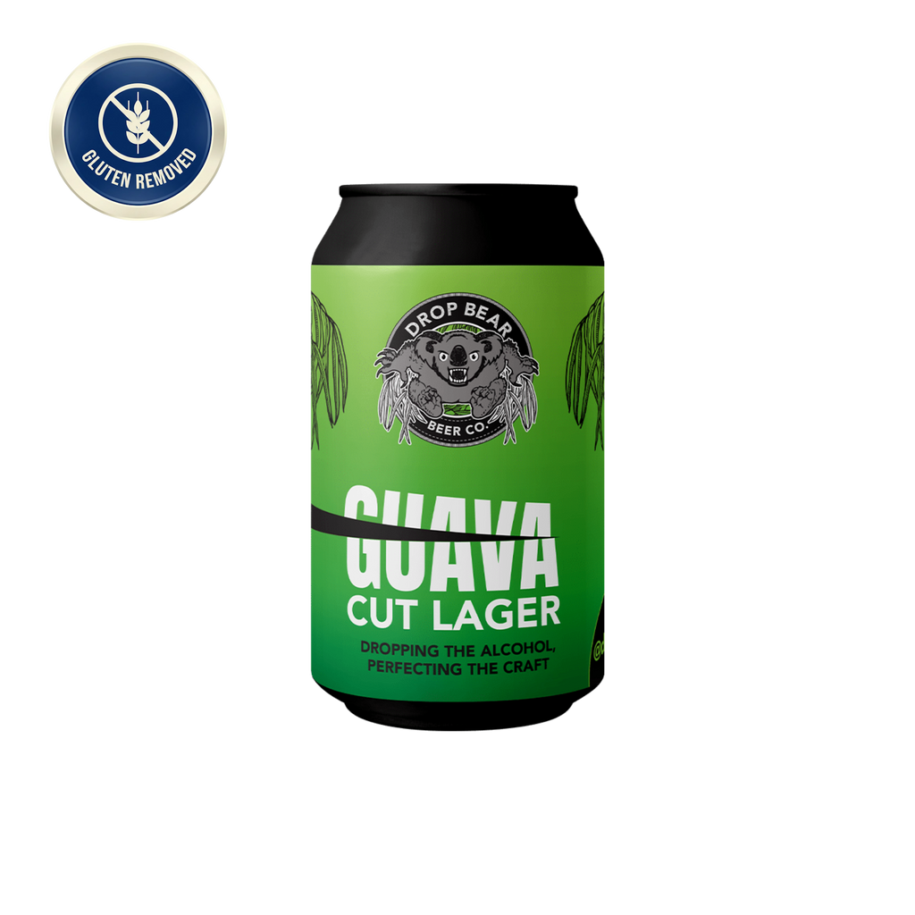 Drop Bear Guava Cut Lager - Refreshing Craft Beer with Tropical Flavor