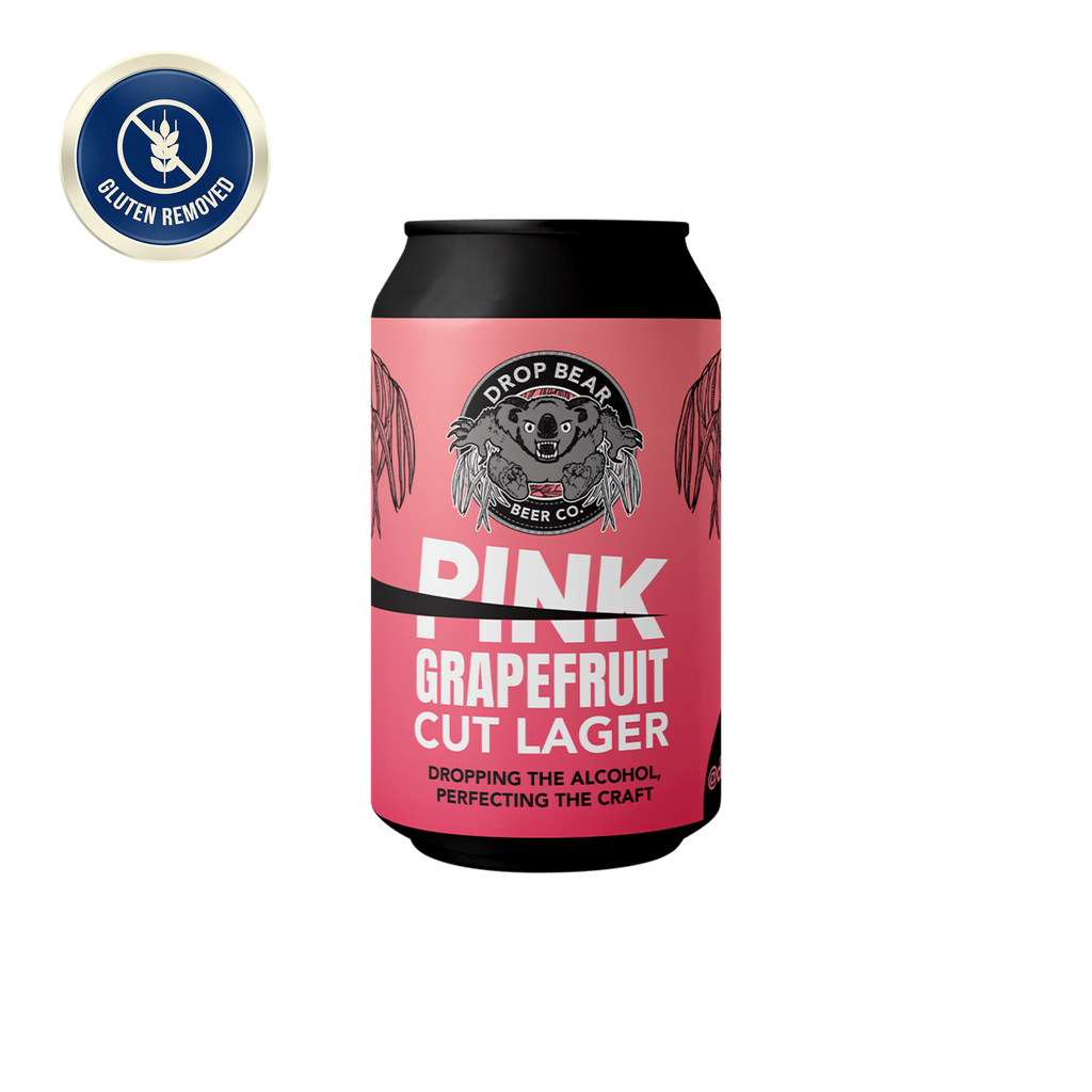 Drop Bear Pink Grapefruit Lager - Refreshing Citrus Flavor in Every Sip
