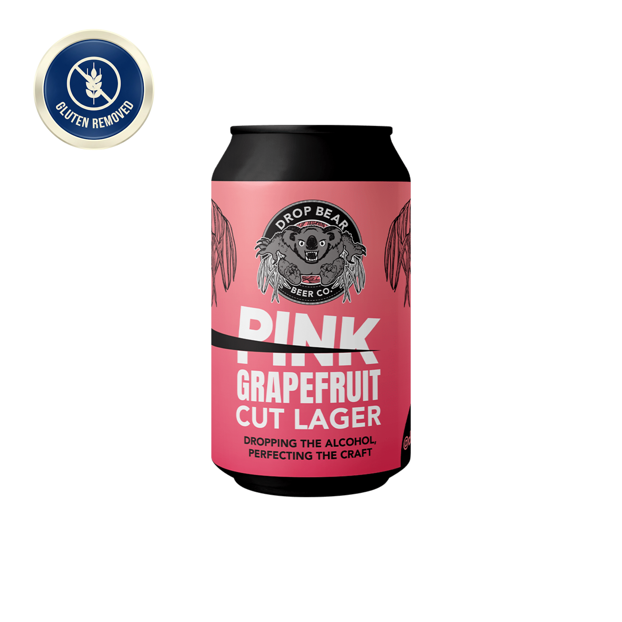 Drop Bear Pink Grapefruit Lager - Refreshing Citrus Flavor in Every Sip