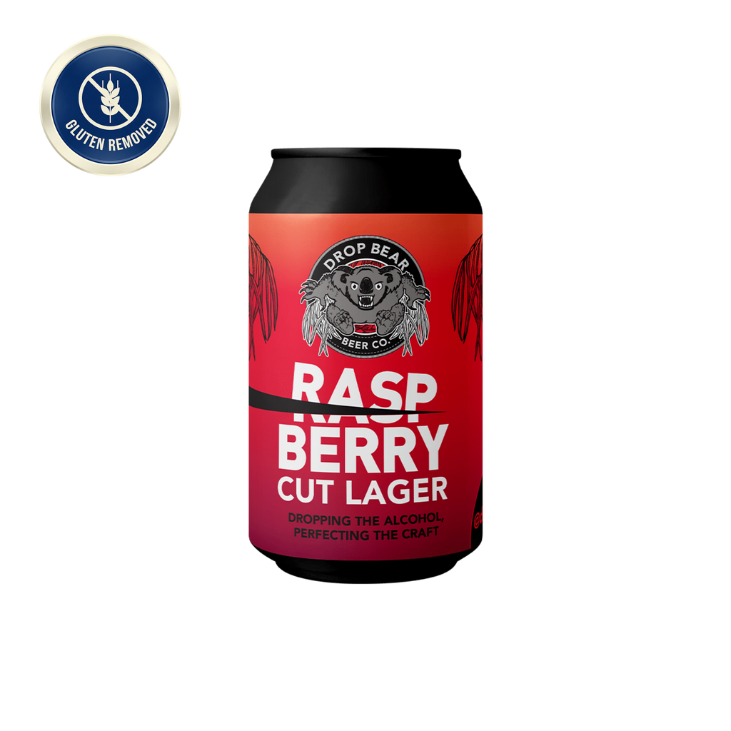 Drop Bear Raspberry Lager - Refreshing Raspberry Cut Lager Craft Beer