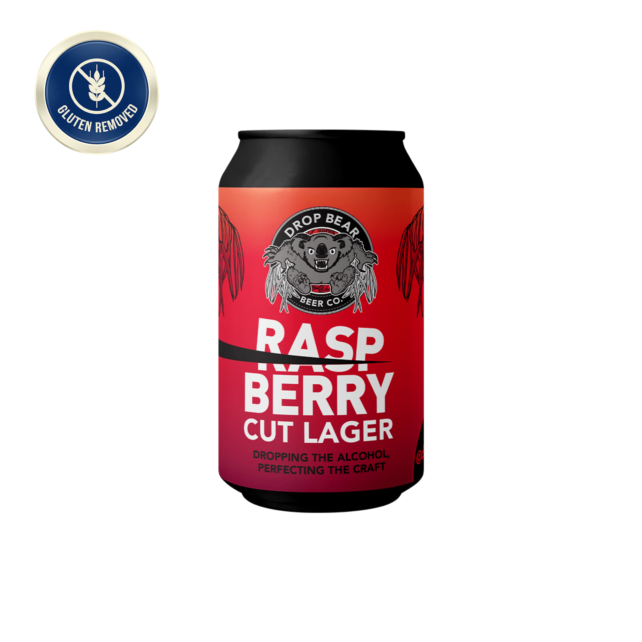 Drop Bear Raspberry Lager - Refreshing Raspberry Cut Lager Craft Beer