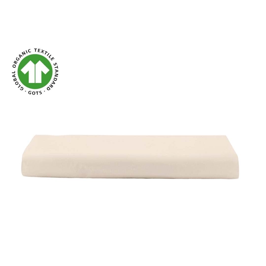 Essential Organic Percale Fitted Sheet for Ultimate Comfort and Sleep Quality - Shopthatapp.ca