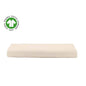 Dune organic percale fitted sheet by Skylark+Owl Canada, soft and breathable bedding for comfortable sleep.