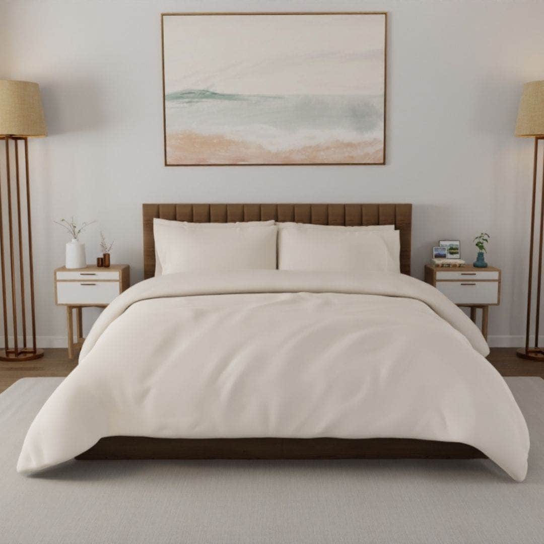 Essential Organic Percale Duvet Cover for Ultimate Comfort and Style - Shopthatapp.ca