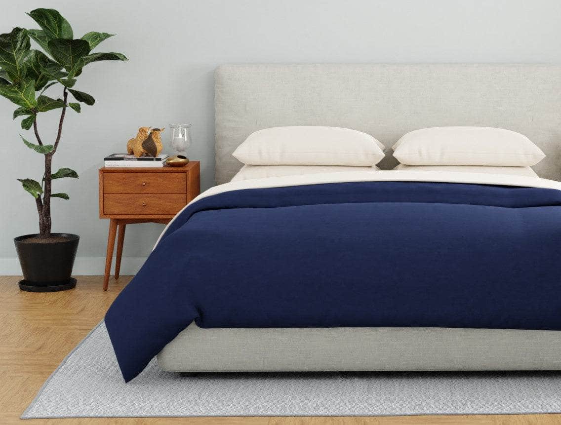 Essential Organic Percale Duvet Cover Set & Pillowcase Collection - Shopthatapp.ca