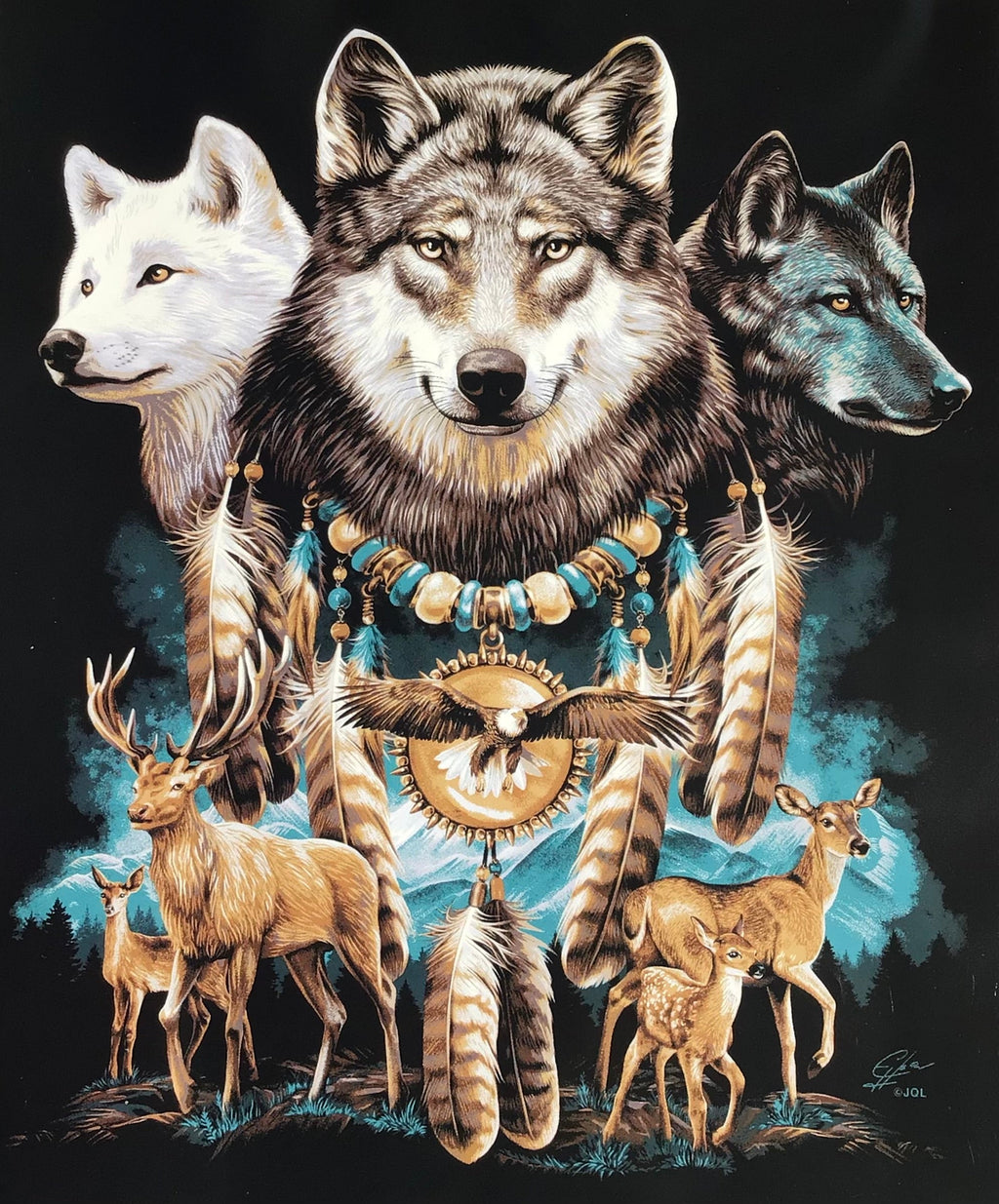 Kingdom of the North 3 Piece Quilt Set