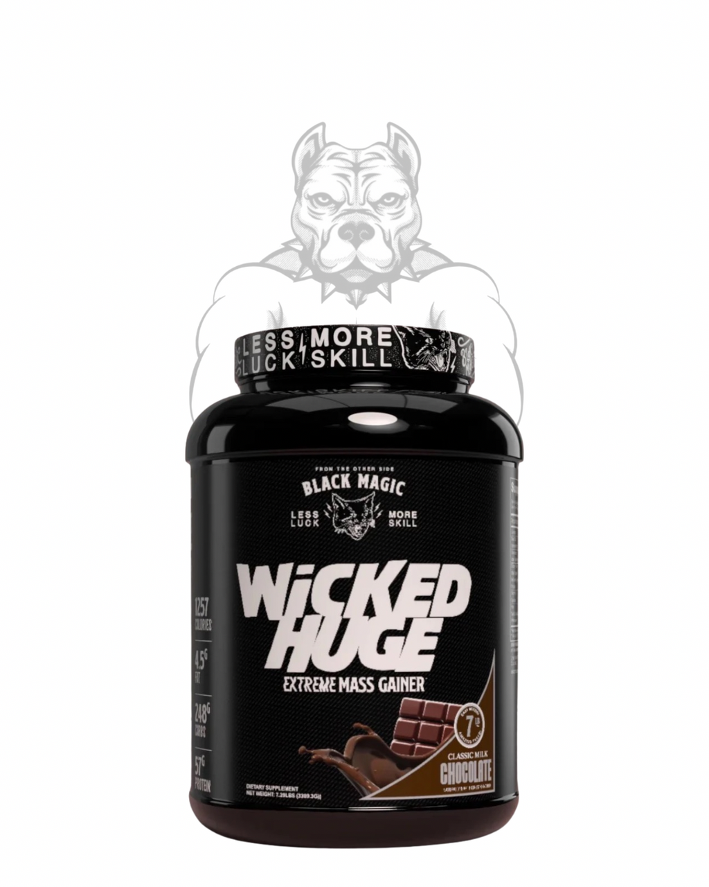 Black Magic Wicked Huge Extreme Mass Gainer Protein Powder - Www.Shopthatapp.ca