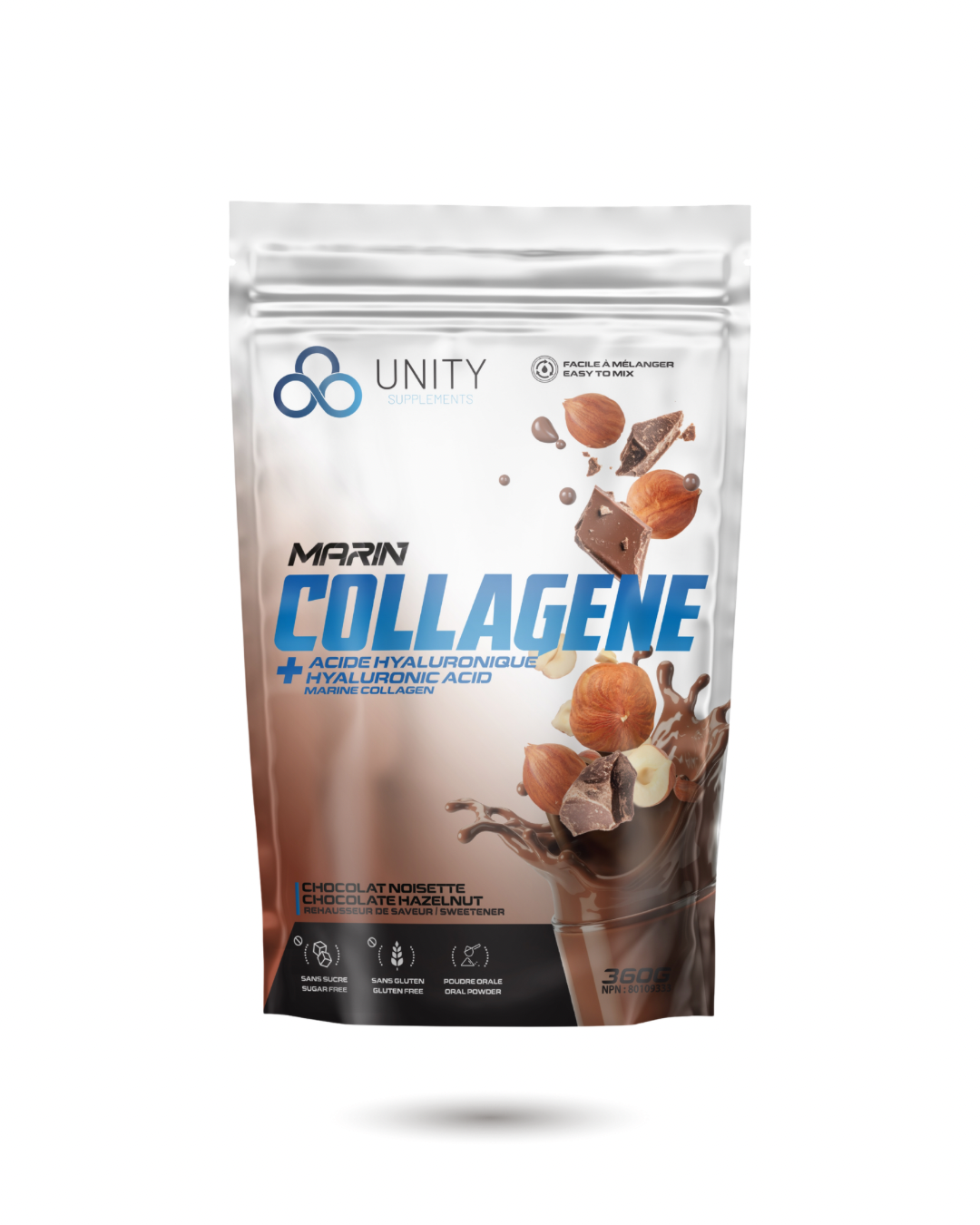 Unity Chocolate Collagen for Skin Health & Joint Flexibility - Www.Shopthatapp.ca