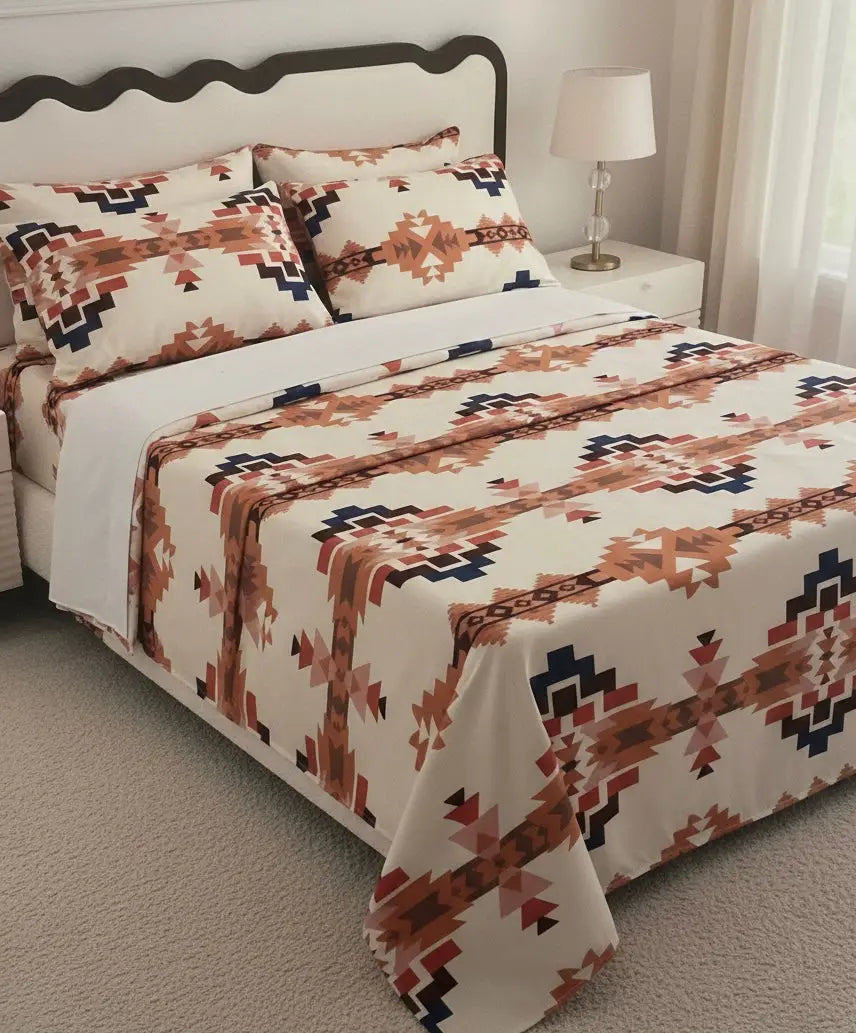 White 6Pc Sheet Set - Shopthatapp.ca