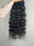Indian Raw Curly Human Hair Bundles   "“ 100% Unprocessed & Natural