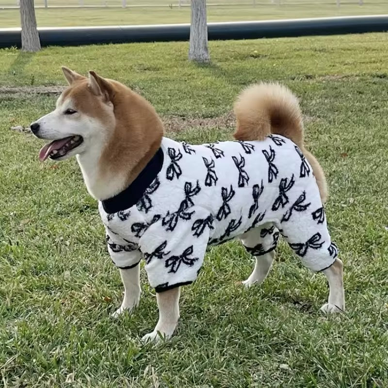 Bows and All Onesie - Luxury Dog Onesie for Large Breeds - Shopthatapp.ca
