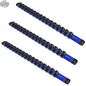 Aluminum Socket Organizer Rails With Rubber End Caps for 10 mm Socket Set - Shopthatapp.ca