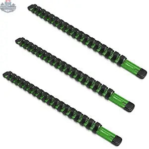 Aluminum Socket Organizer Rails With Rubber End Caps for 10 mm Socket Set - Shopthatapp.ca