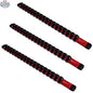 Aluminum Socket Organizer Rails With Rubber End Caps for 10 mm Socket Set - Shopthatapp.ca