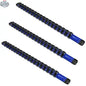 Aluminum Socket Organizer Rails With Rubber End Caps for 10 mm Socket Set - Shopthatapp.ca