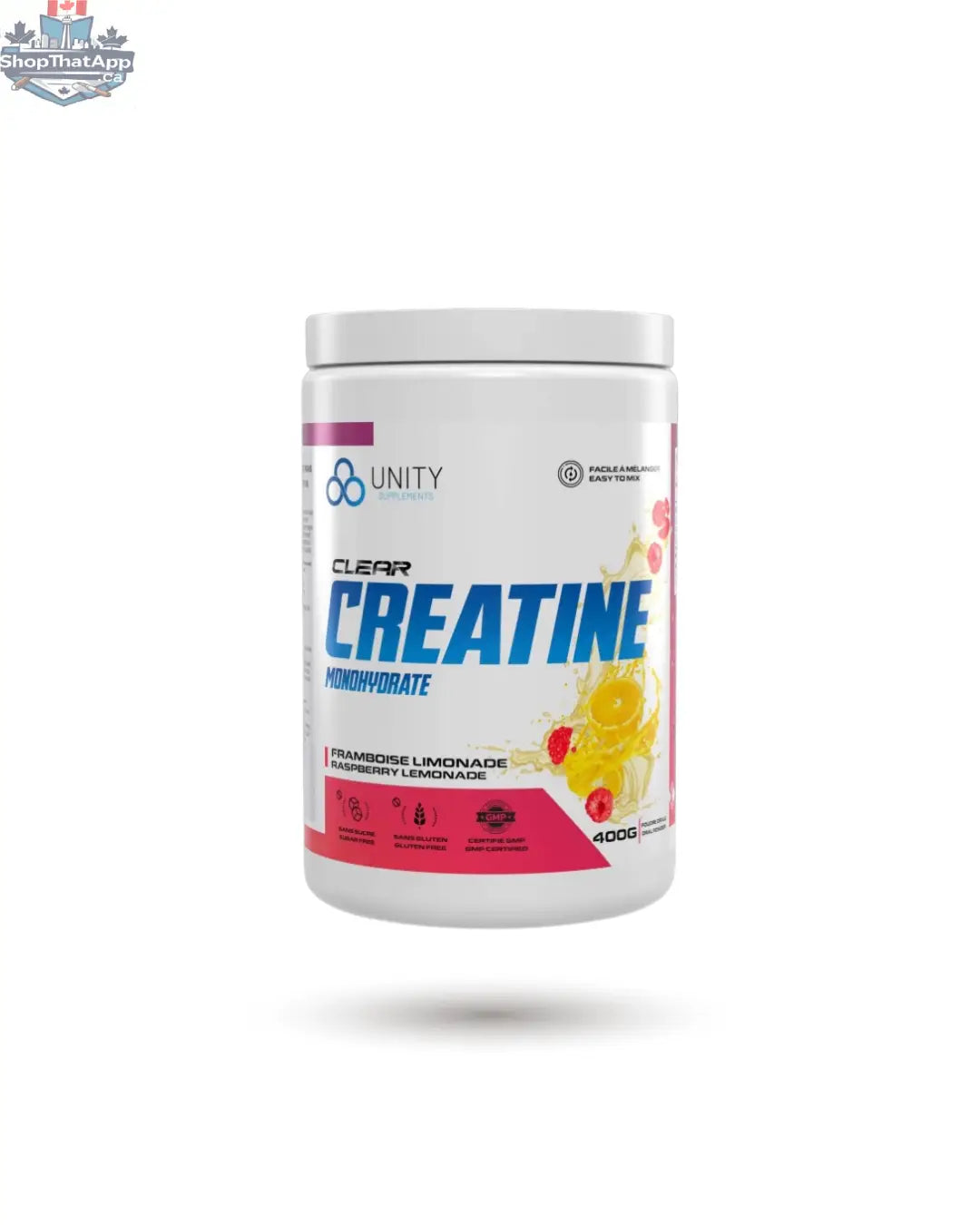 Container of BulkBully Supplements Creatine powder, showing the label with product details and branding.