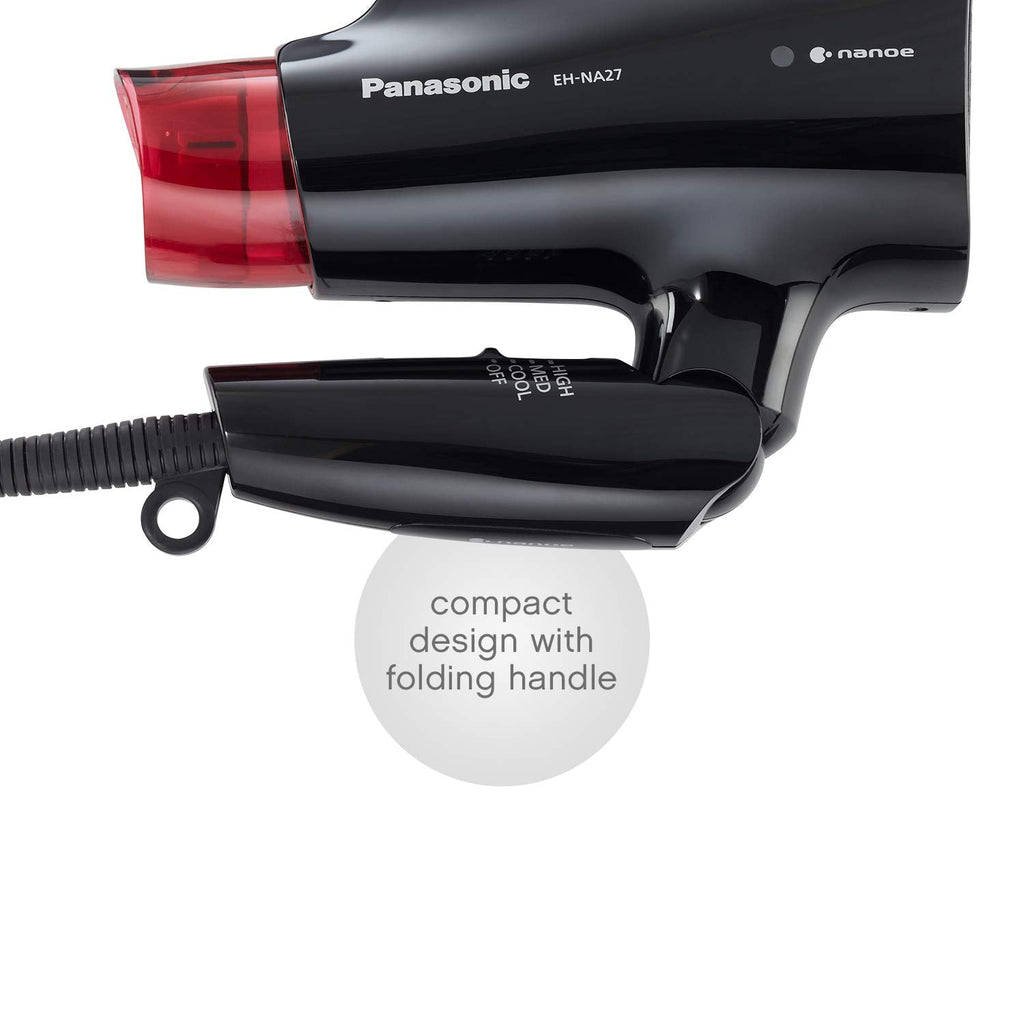 PANASONIC Nanoe Compact Travel Hair Dryer -  Refurbished with Home Essentials warranty - EH-NA27 - Shopthatapp.ca