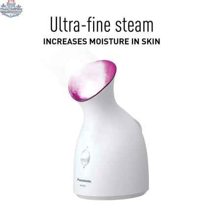 Refurbished Panasonic Ionic Facial Steamer EHSA31 by Home Essentials Outlet with facial steam mist and sleek design.