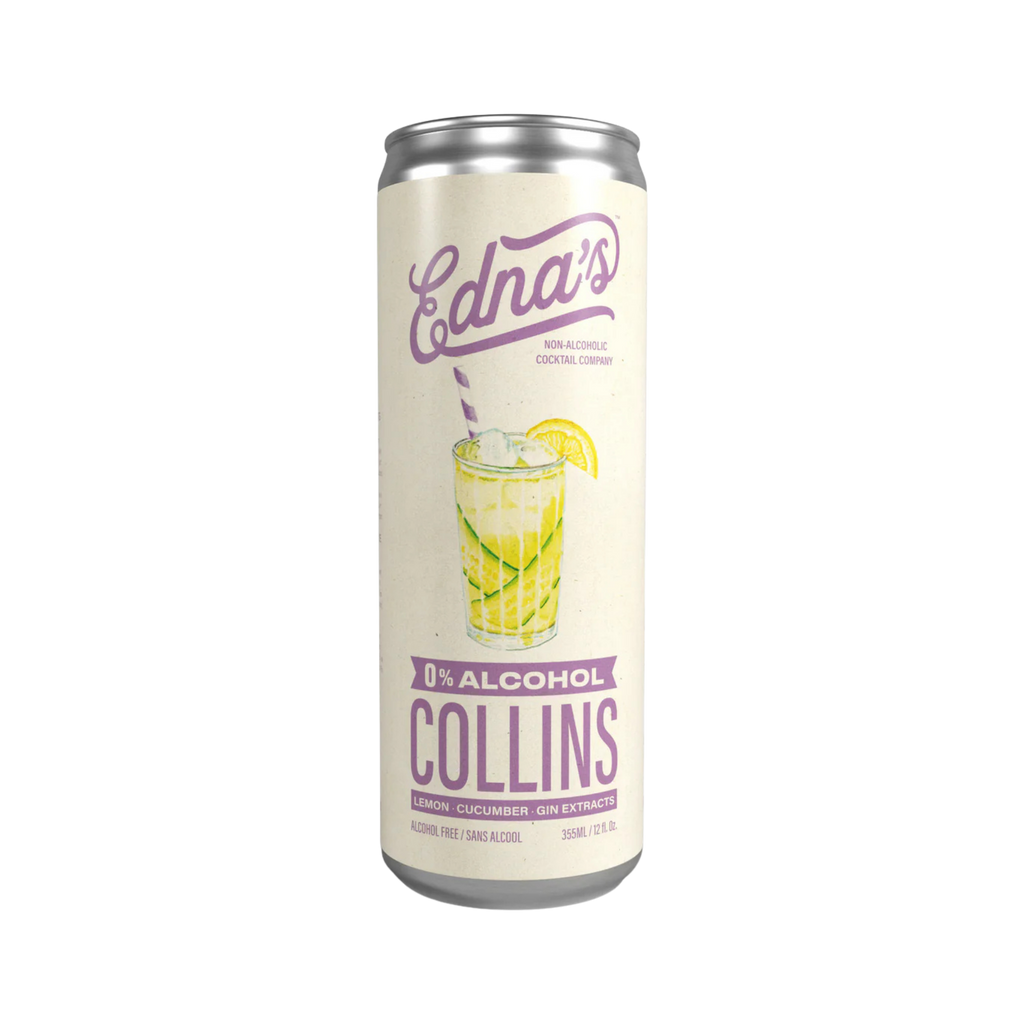 Edna’s Collins Cocktail - Refreshing Classic Drink Mix