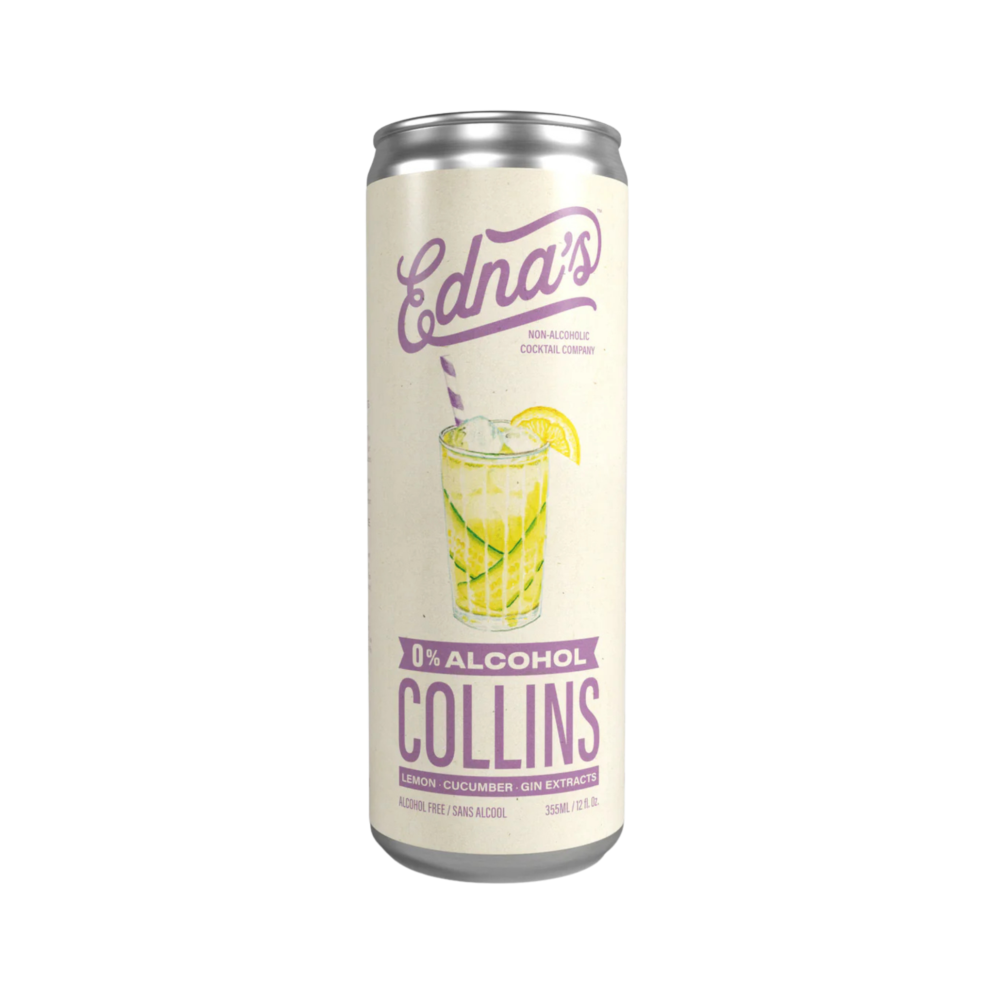 Edna’s Collins Cocktail - Refreshing Classic Drink Mix