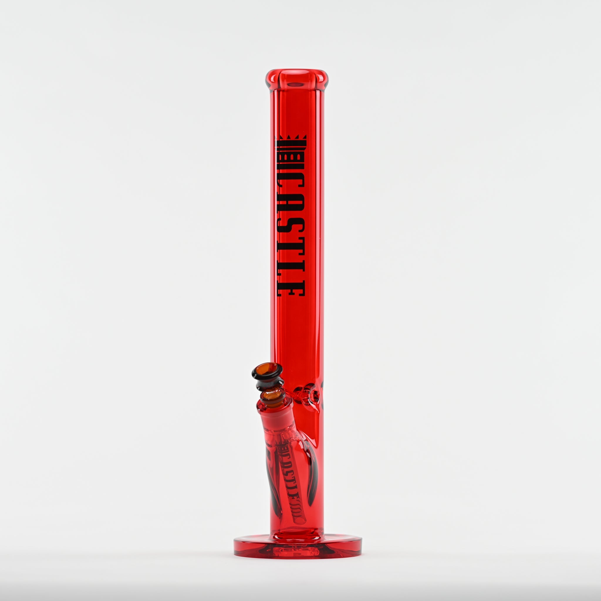 18" Straight Tube Bong – 9mm Thick Electroplated Glass - Shopthatapp.ca