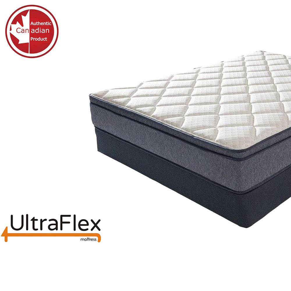 UltraFlex® DELIGHT- Advanced Orthopedic Support, High-Density Pressure Relief Foam, Multiple Posture Spinal Support, Motion Transfer Pockets, CoolGel Eco-Friendly Mattress (Made in Canada) - Shopthatapp.ca