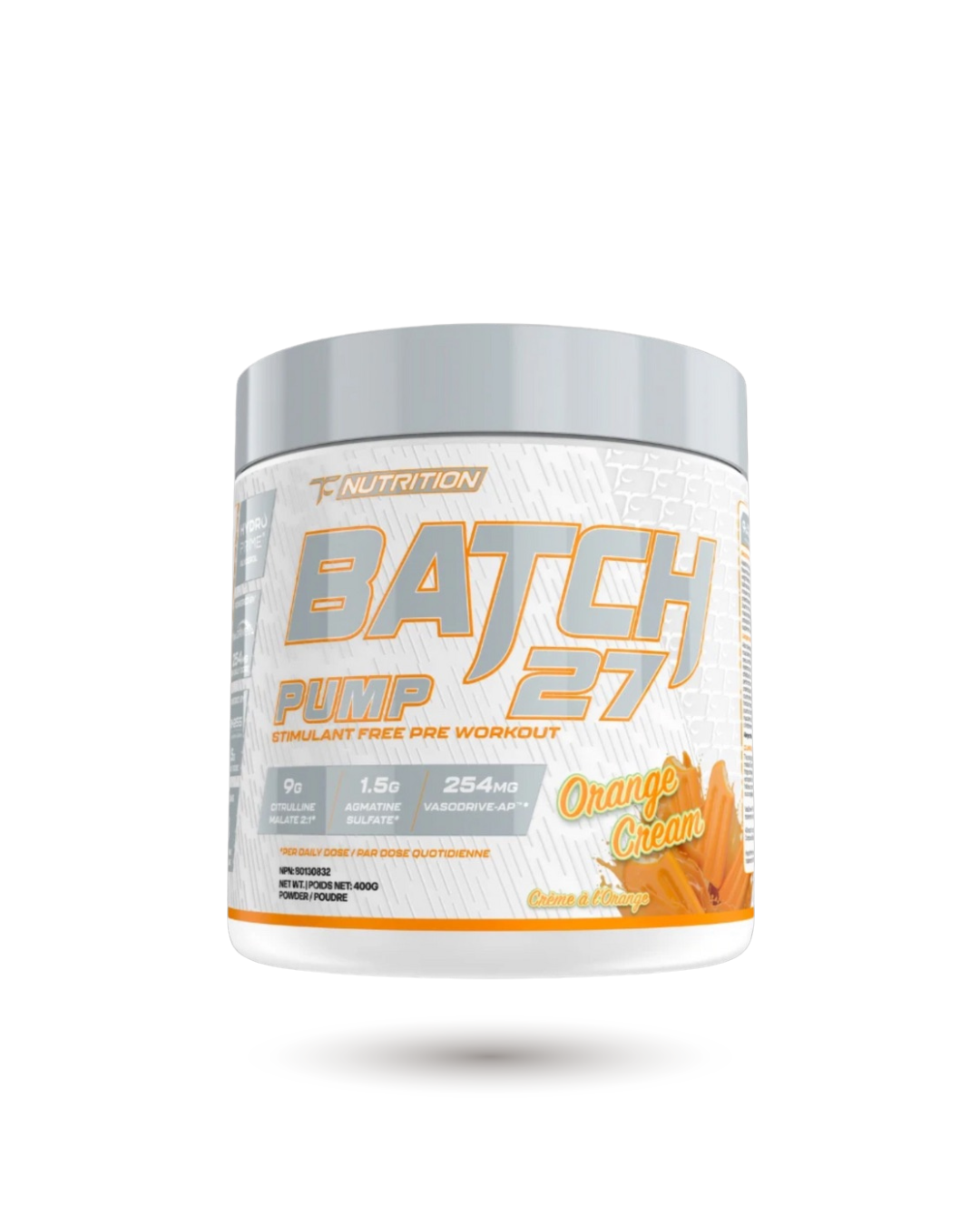 TC Nutrition Batch 27 Pump Stim Free Pre-Workout - Www.Shopthatapp.ca