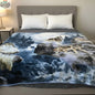 LUXURY PLUSH ULTRA SOFT BLANKET (Wolf Paradise) - Shopthatapp.ca