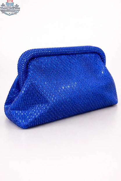 Luxury Blue Clutch Bag - Elevate Your Evening Style - Shopthatapp.ca