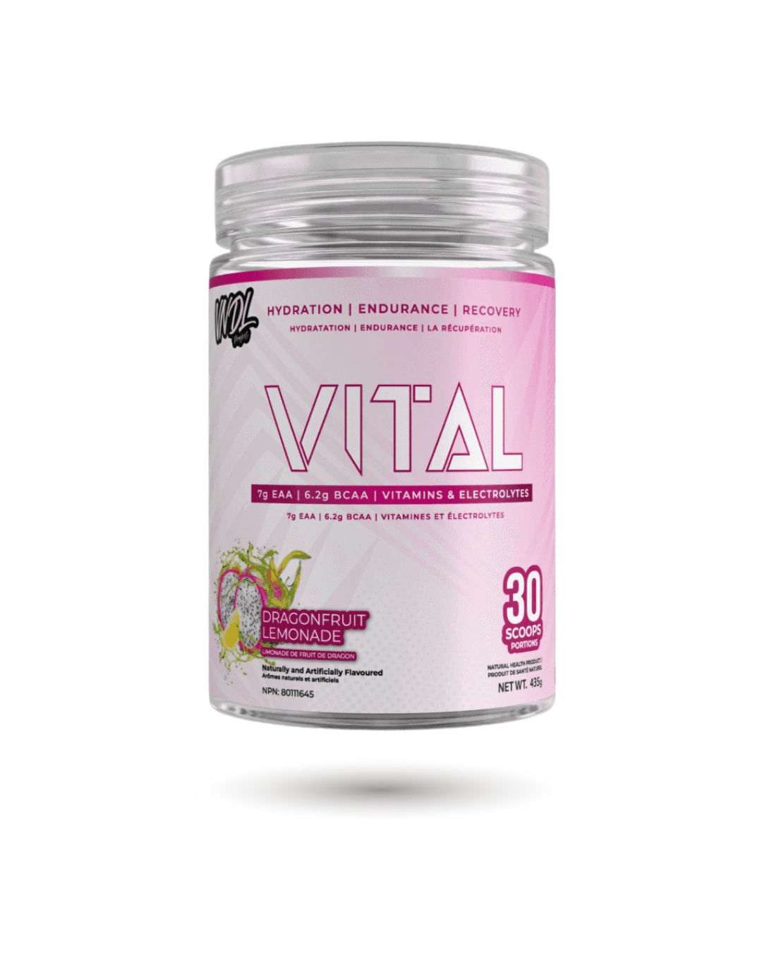 VNDL Project Vital - Endurance, Recovery & Hydration - Www.Shopthatapp.ca