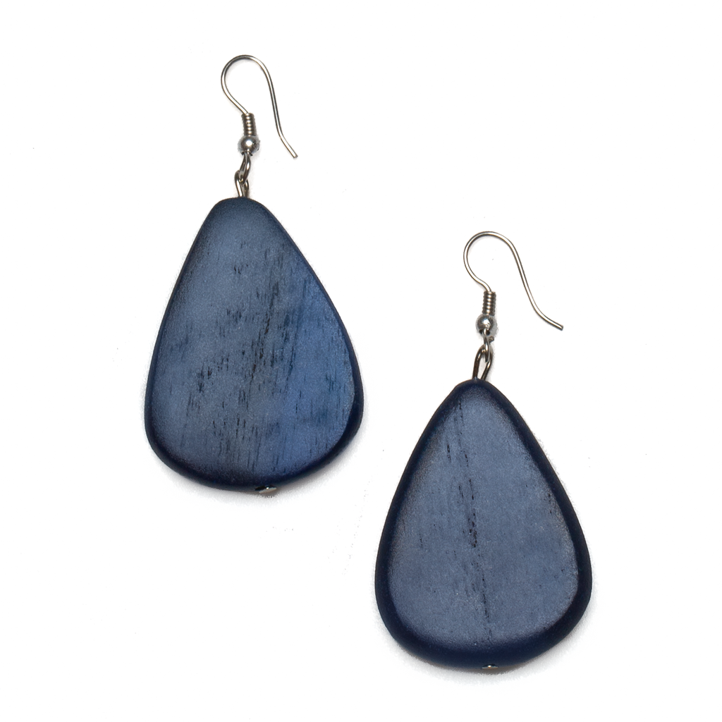 Wooden Pebble Earrings – Unique Handmade Jewelry for Nature Lovers - Shopthatapp.ca