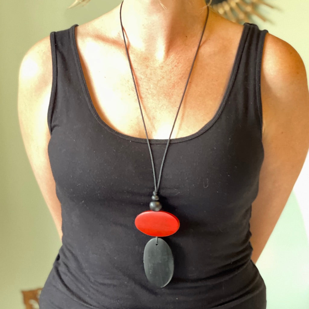Double Oval Pendant - Shopthatapp.ca