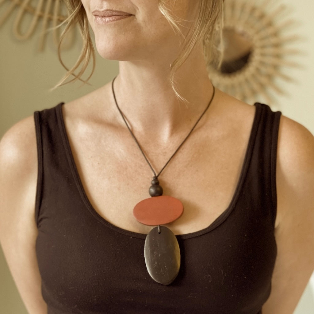 Double Oval Pendant - Shopthatapp.ca