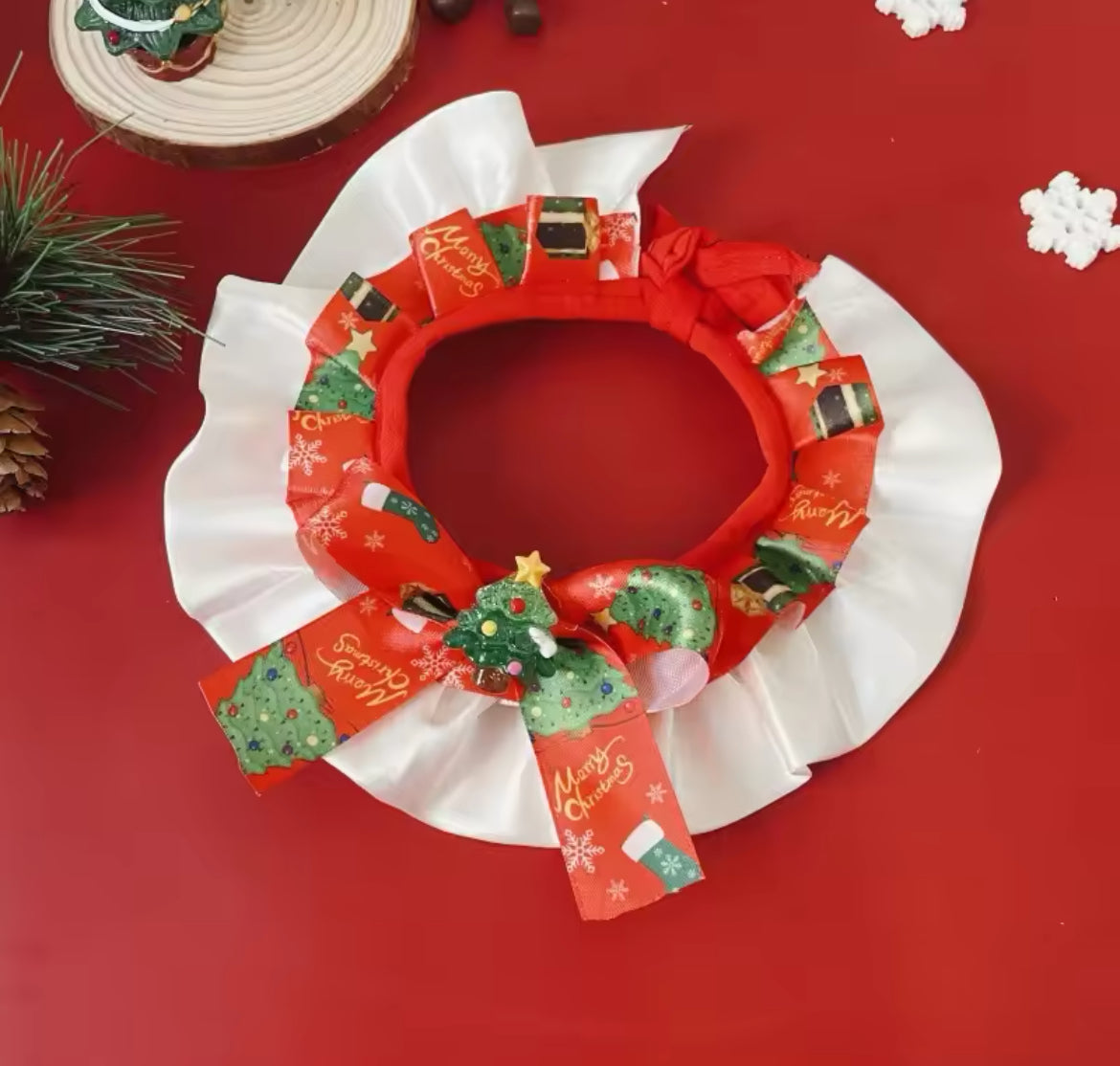 Christopher Christmas Dog Bandana – Festive Holiday Accessory for Dogs - Shopthatapp.ca