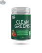 VNDL GREENS by BulkBully Supplements in a container with vibrant green powder, designed for health and nutrition.