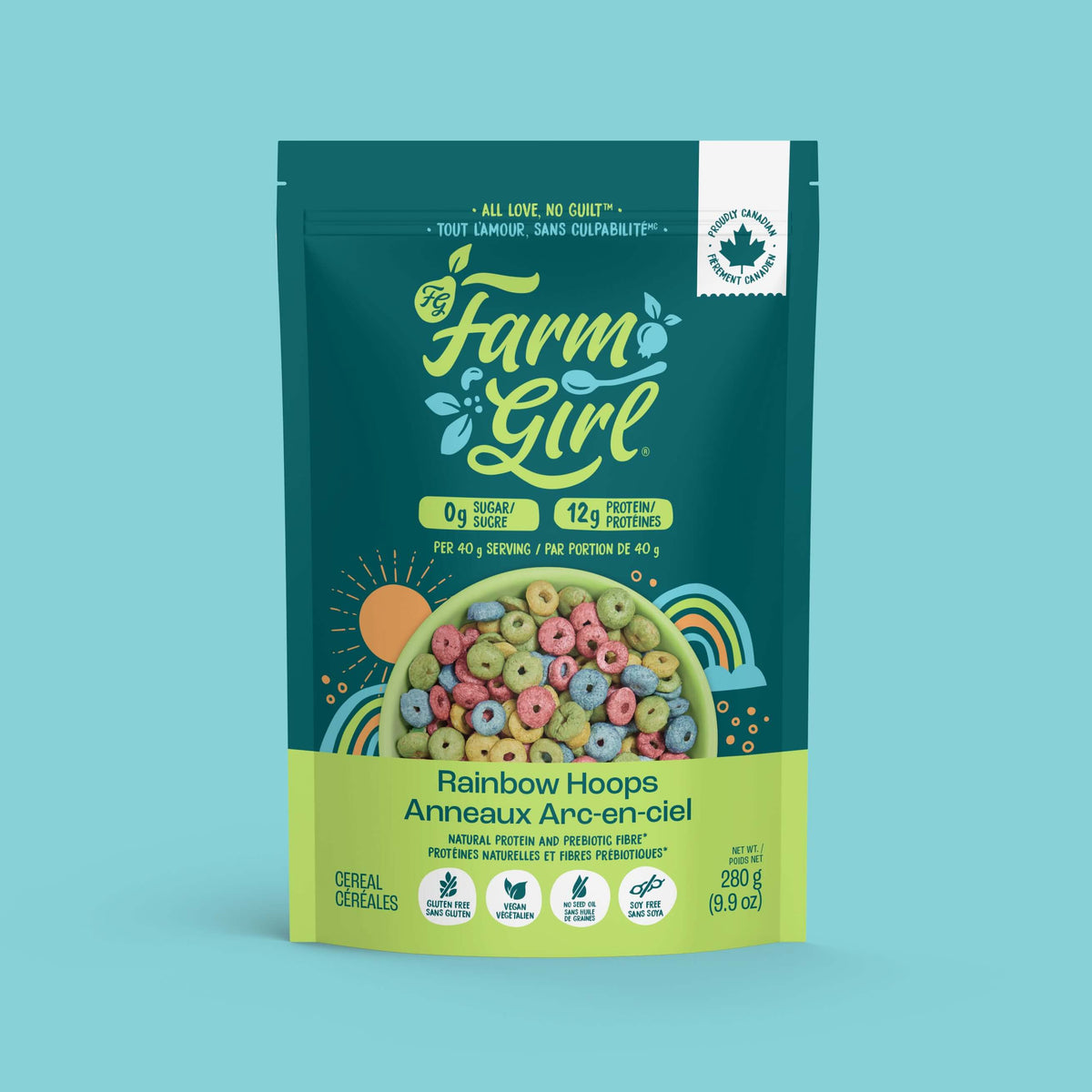 Farm Girl Rainbow Hoops Cereal-Cereal-www.Shopthatapp.ca-Farm Girl