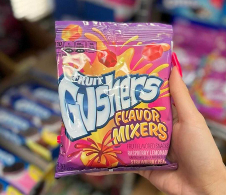 FRUIT GUSHERS FLAVOUR MIXERS (USA) - 120G - Www.Shopthatapp.ca