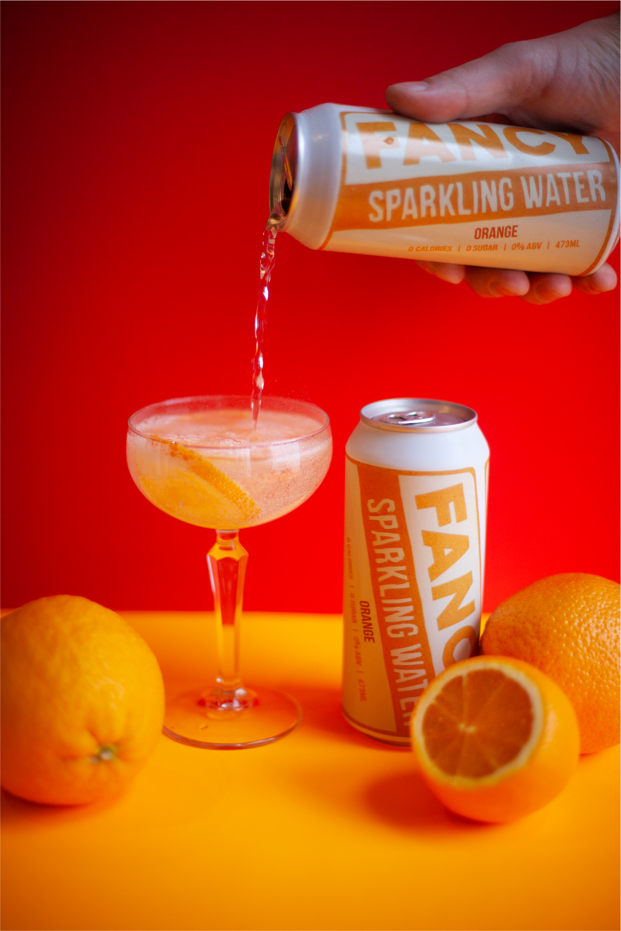 Fancy Sparkling Water – Orange | Zero Sugar Citrus Sparkling Water - Shopthatapp.ca