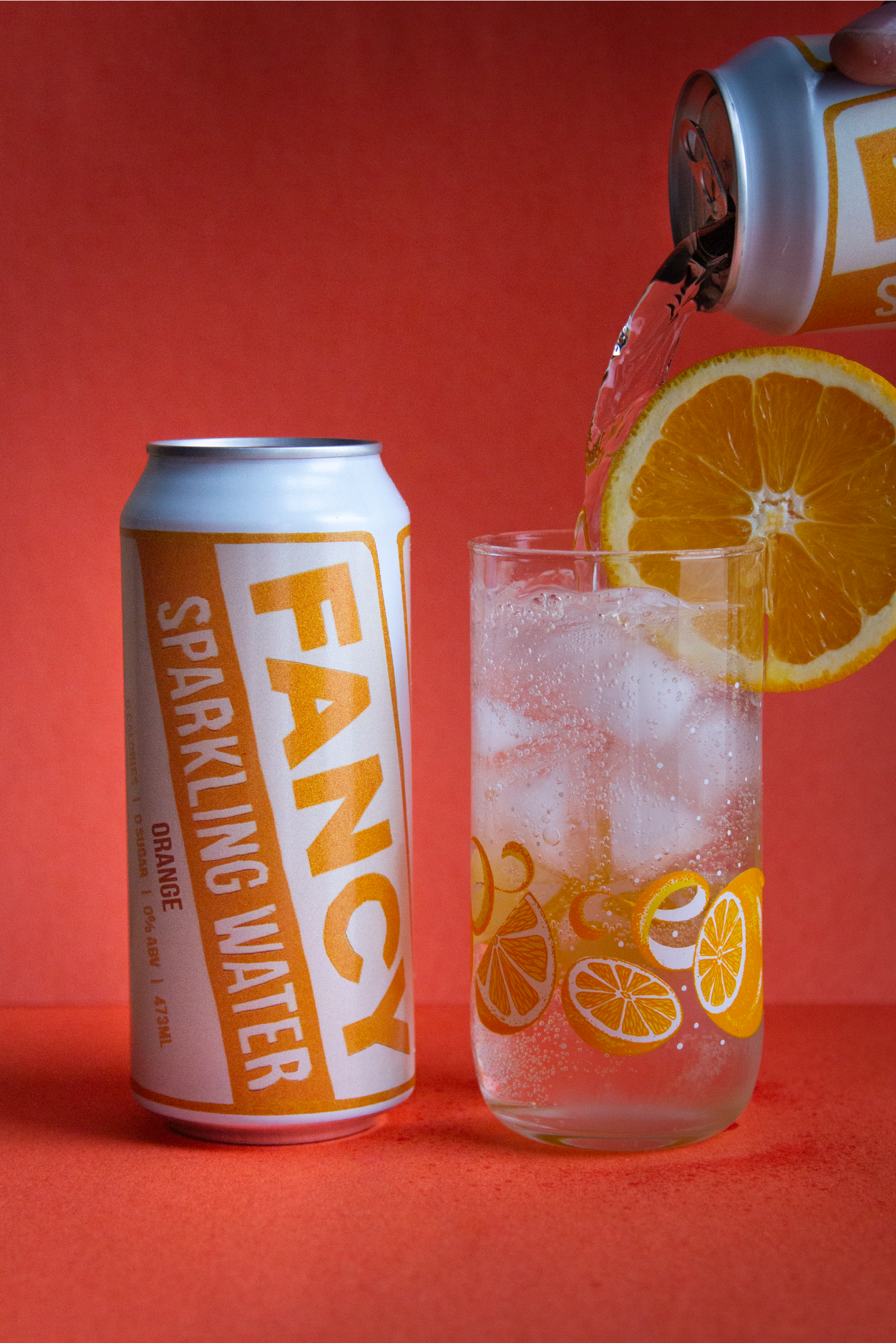 Fancy Sparkling Water – Orange | Zero Sugar Citrus Sparkling Water - Shopthatapp.ca