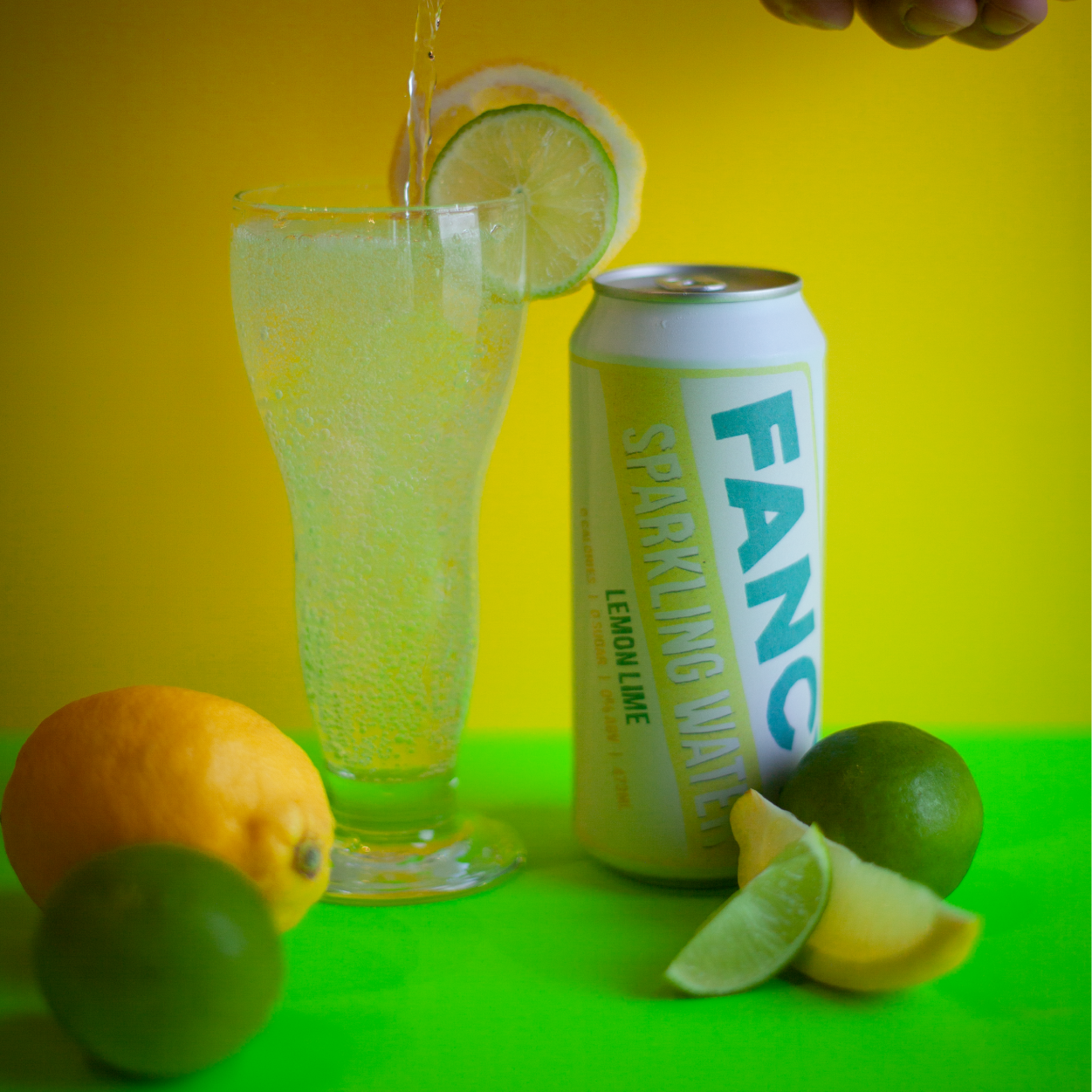 Fancy Sparkling Water – Lemon Lime | Zero Sugar Citrus Sparkling Water - Shopthatapp.ca